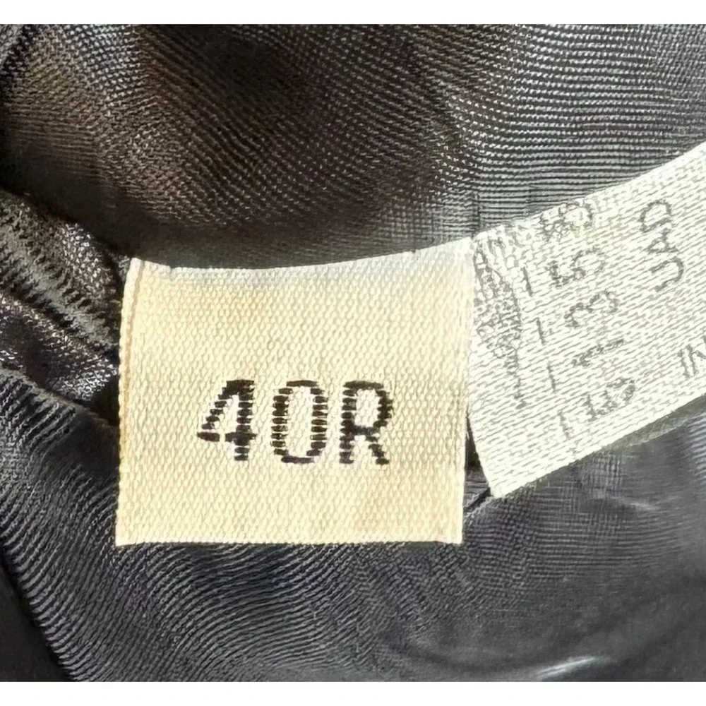 Hart Schaffner Marx Mens Blazer Jacket Sport Coat Charcoal Gray Dillard's 40R